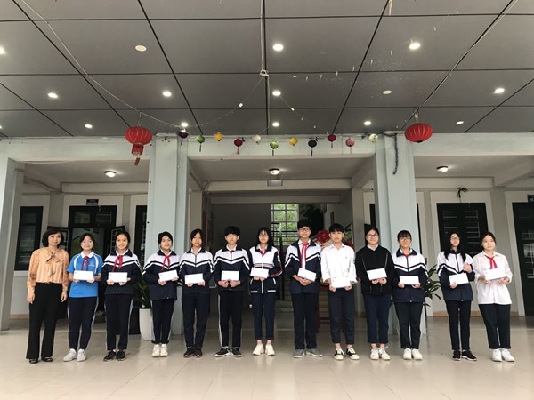 Buổi chào cờ Tuần 29 tại Trường THCS Thượng Thanh