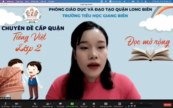 Chuyên đề cấp Quận bộ môn Tiếng Việt  Niềm vui tuổi thơ - Cô giáo : Nguyễn Thị Vân Anh _ Lớp 2A1