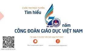 Báo cáo kết quả bài thi trực tuyến  Tìm hiểu 70 năm Công đoàn Giáo dục Việt Nam