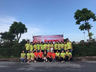 Trường Tiểu học Gia Thượng tổ chức Giải chạy báo Hà Nội mới lần thứ 46 - Vì hòa bình quận Long Biên năm 2019