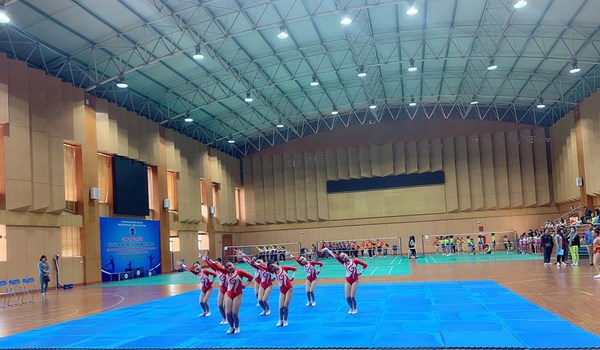 Đội tuyển Aerobic của trường Tiểu học Gia Thượng giành giải ba Hội khỏe Phù Đổng cấp Quận -  Năm học 2020-2021