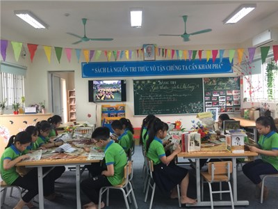 Trường Tiểu học Gia Thượng tổ chức Ngày hội đọc sách