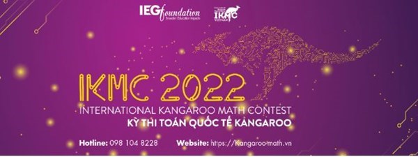 Kỳ thi Toán Quốc tế Kangaroo - IKMC 2022