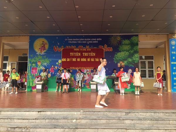 Trường Tiểu học Long Biên “Phát động Tháng hành động vì Môi trường” hưởng ứng Ngày Môi trường thế giới năm 2020