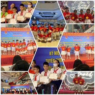 HS trường TH Lý Thường Kiệt tham gia Hội thi dân vũ cấp Quận chào mừng 81 năm ngày thành lập Đội TNTP Hồ Chí Minh