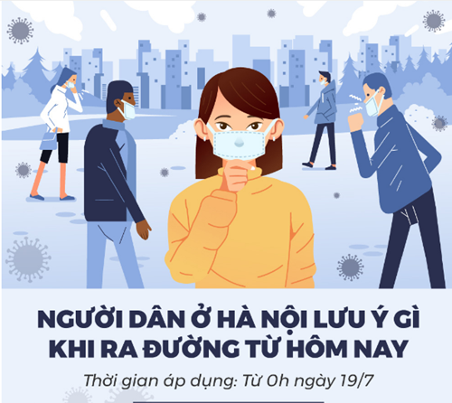 Người dân ở Hà Nội lưu ý gì khi ra đường từ hôm nay