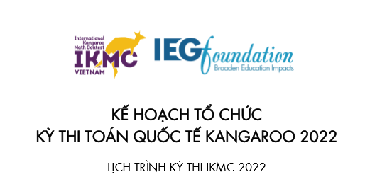 Kế hoạch tổ chức kỳ thi toán quốc tế Kangaroo 2022