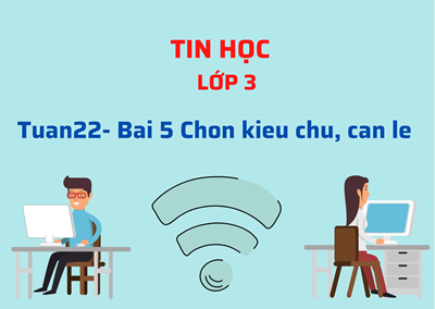 Tinhoc3 -Tuan22- Bai 5 Chon kieu chu, can le