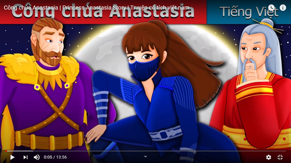 Truyện cổ tích: công chúa anastasia