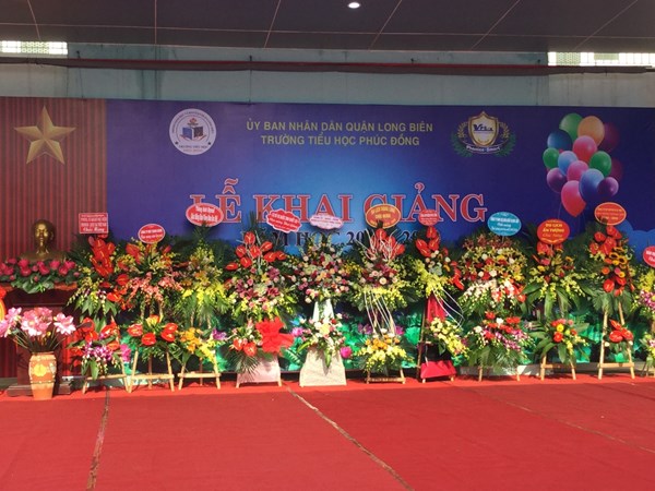 Tiểu học Phúc Đồng chào đón năm học 2019 - 2020