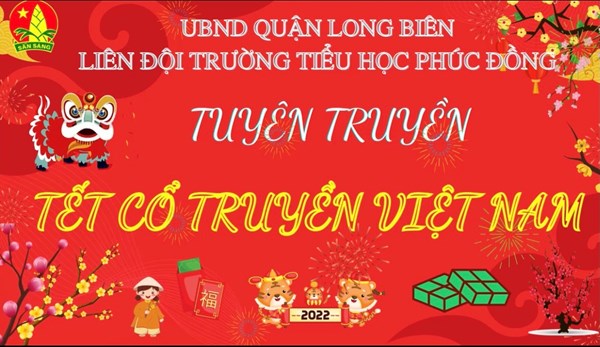 Tết cổ truyền - Nét đẹp văn hóa của đất nước Việt Nam 
