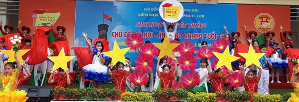 Liên đội Trường TH Phúc Lợi tổ chức Sân chơi cuối tuần  Chủ điểm “Hà Nội – Ánh hào quang tuổi thơ”