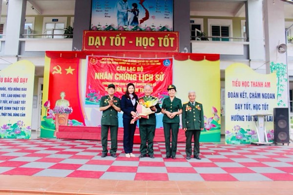 Chuỗi hoạt động kỉ niệm 76 năm Ngày thành lập Quân đội nhân dân Việt Nam của mái trường Tiểu học Thanh Am.