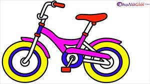 Hoạt động tạo hình: Tô màu xe đạp