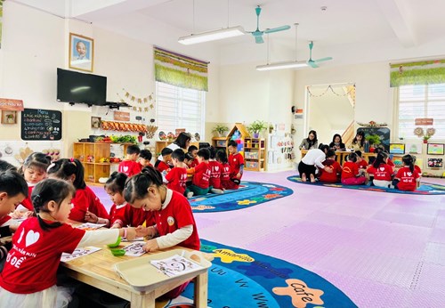 Chúc mừng cô giáo Nguyễn Thu Huyền & Trần Thị Phương Nhung  đã hoàn thành xuất sắc Hội thi  Giáo viên dạy giỏi  cấp Quận năm học 2022 - 2023