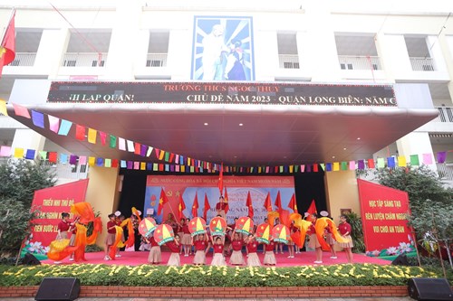 Trường THCS Ngọc Thụy tổ chức Lễ bế giảng năm học 2022 - 2023