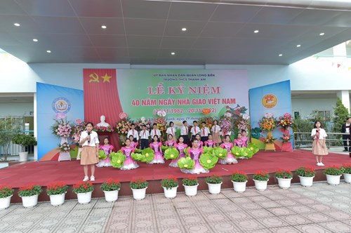 Tổng kết chuỗi hoạt động chào mừng ngày Nhà giáo Việt Nam 20/11 của trường THCS Thanh Am