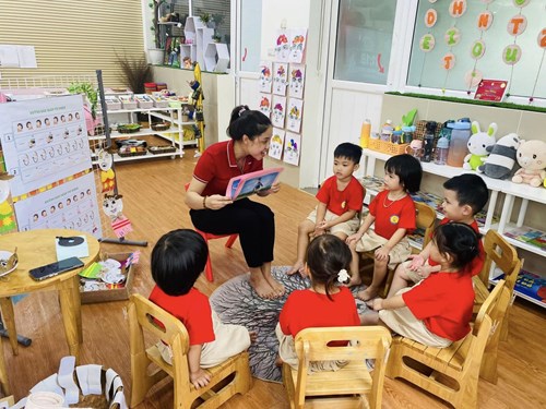 Trường mầm non Đô Thị Việt Hưng tổ chức hội thi giáo viên- nhân viên nuôi dưỡng giỏi cấp trường năm học 2022-2023