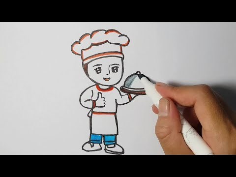 MGL: Vẽ đầu bếp