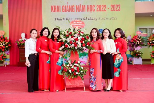 Trường Mầm non Thạch Bàn tưng bừng chào đón năm học mới 2022 – 2023!