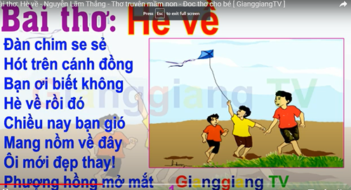 Bài thơ: Hè về - Nguyễn Lãm Thắng