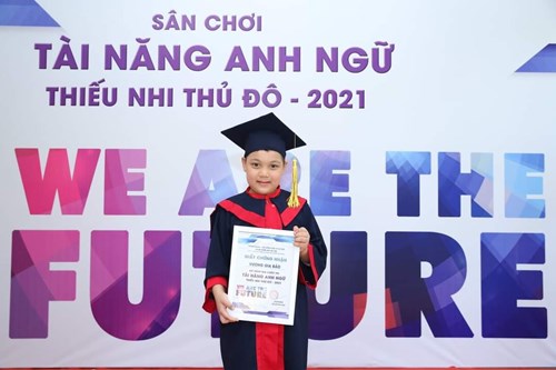 Học sinh Tiểu học Ngô Gia Tự với cuộc thi Tài năng Anh ngữ Việt Nam trong thiếu nhi Thủ đô năm 2021 - We are the future
