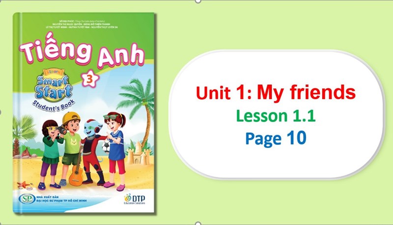 Tiếng Anh 3_Tuần 2_My Friends_Lesson 1.1