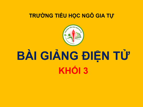 Tiếng Việt 3_Tuần 10: Ôn chữ G, H hoa
